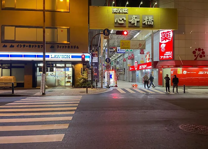 吉德船場公寓邻心斋橋難波本町站1分鐘